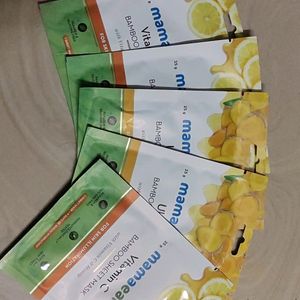 Pack Of 5 Mamaearth Sheet Mask