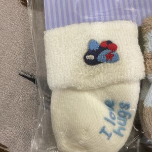 0-6 Months Old Unisex Socks