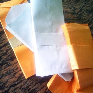 Envelope ( Golden/White )