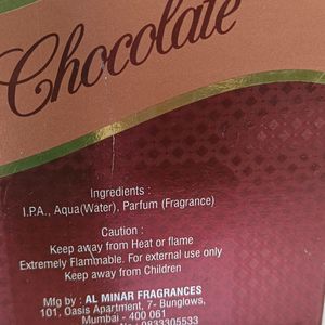 Chocolate Fragrance Alminar Perfume 100ml