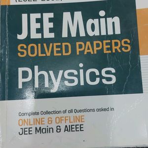 jee main solved papers