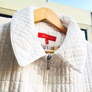 Anne Klein White quilted jacket