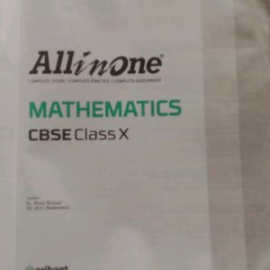 Arihant All In One Mathematics Class 10