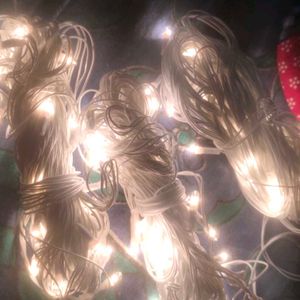 5 Pices 60 Miter White Fairy Lights