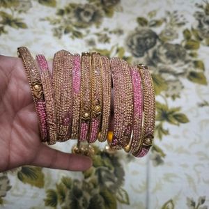Party Wear Stone Bangles