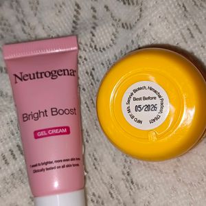 Neutrogenar And Aqualogica Cream Combo