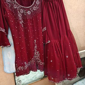 Beautiful Short Top & Garara