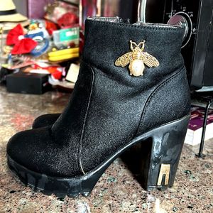 Black Heel Boots