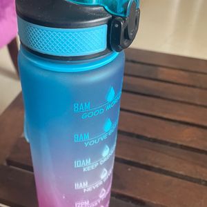 Motivational Time Marker Water Bottle 1 Litre