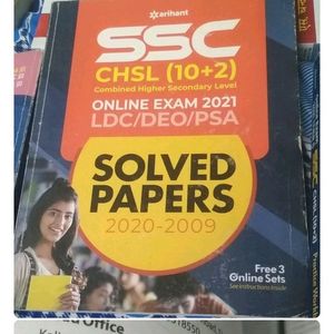 Set Of 6 Competitive Exam Books