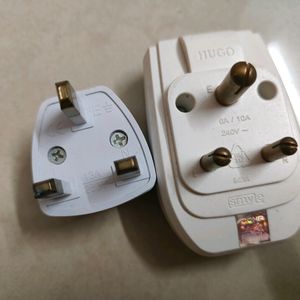 Two 3 Pin Plug For Big Appliances And Small