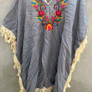 New Unused Heavy Embroidery Kaaftaan