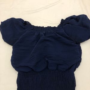 Navy Blue Top