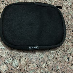 Electronic pouch with zipper for Headphones