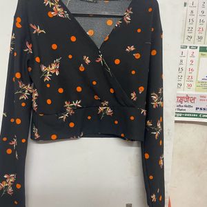 Autumn Wrap Up Long Sleeve Top