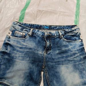 Denims Shorts Girl