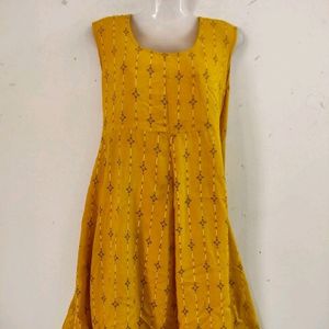 Mustard Color Kurta Set