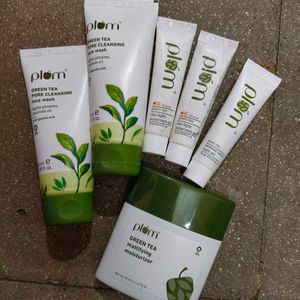 Combo Of Plum Green Tea Skincare Items Kit