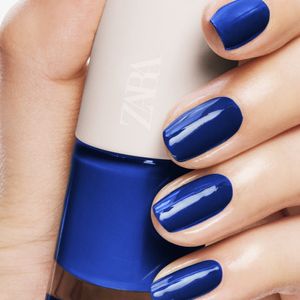 Zara Blue Nail Polish💙