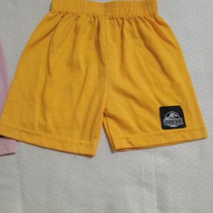 Soft Cotton Shorts For Kids