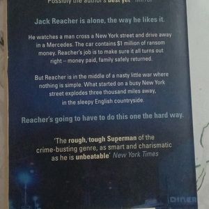 The Hard Way Lee child By Jack Reachee