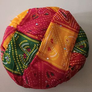 Navratri Traditional Cap For 1-2 Year Baby