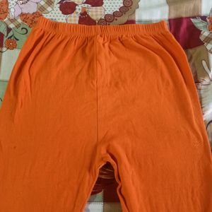 Orange Leggings For Women
