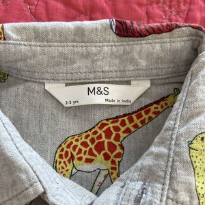 Shirt - Jungle Print M&S