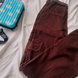 Brown Cargo Pant