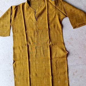 Mustard yellow Kurti