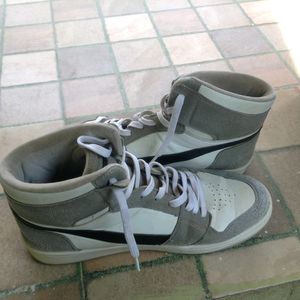 Original Bacca Bucci Grey  High Top Sneakers