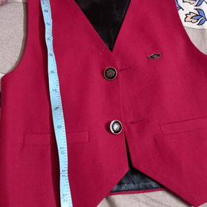 Red Waist Coat ❤️price Drop Alert ❤️