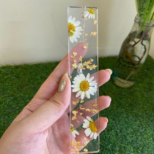 Floral Bookmark - Resin