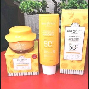 Brand New* Dot & Key *Sunscreen And Moisturizer 💛