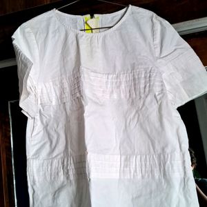 Brand New Without Tag White Top