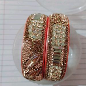 Lac Bangles 2 Pair