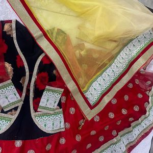 Lehenga Dupatta With Jacket