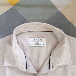 DJ &C Pure Linen Shirt 40 inch Chest