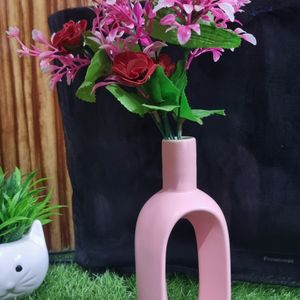 Pink Oval Vase.....