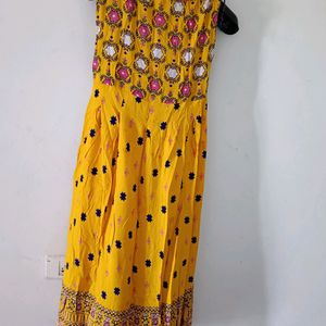 Cotton Printed Women Gown