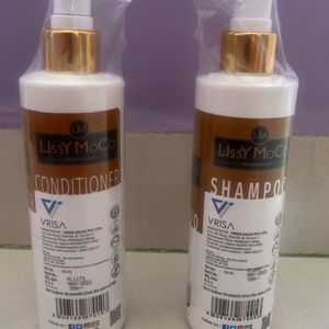 Branded Lissy Moco Keratin Shampoo And Conditioner