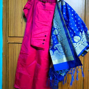 Designer Kurta Pent Set (3 Pieces)