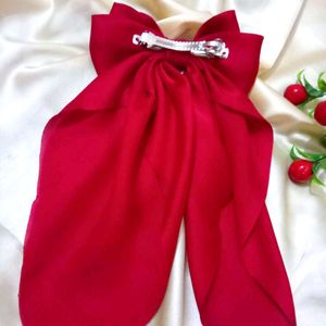 French Dreamy Bow Clip