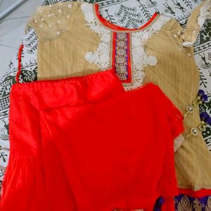 Embellished Punjabi Patalia Suit