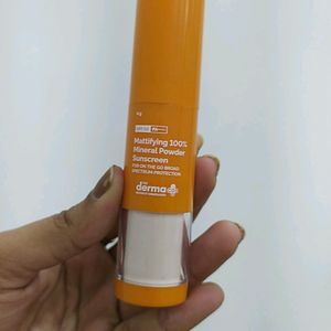 Mattifying 100%mineral Powder Sunscreen