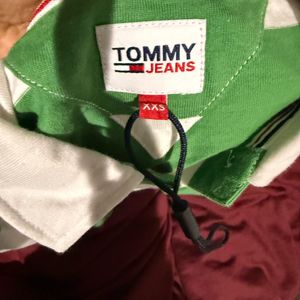 tommy hillier crop top