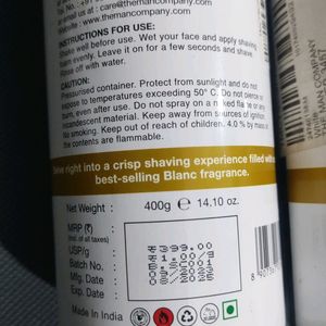 Blanc  Shaving Foam