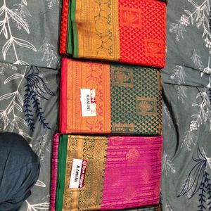 A New Brand Copper Silk Saree 1