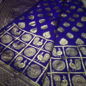 Banarasi Saree Look Like New Beautiful Color