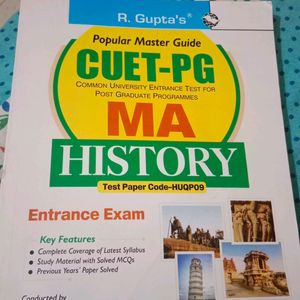 Cuet Pg History Entrence Book